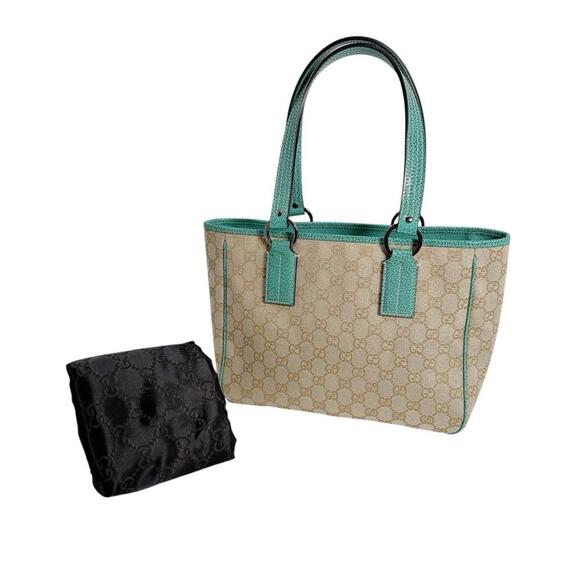 GUCCI Green Tote Bag - Picture 1 of 15
